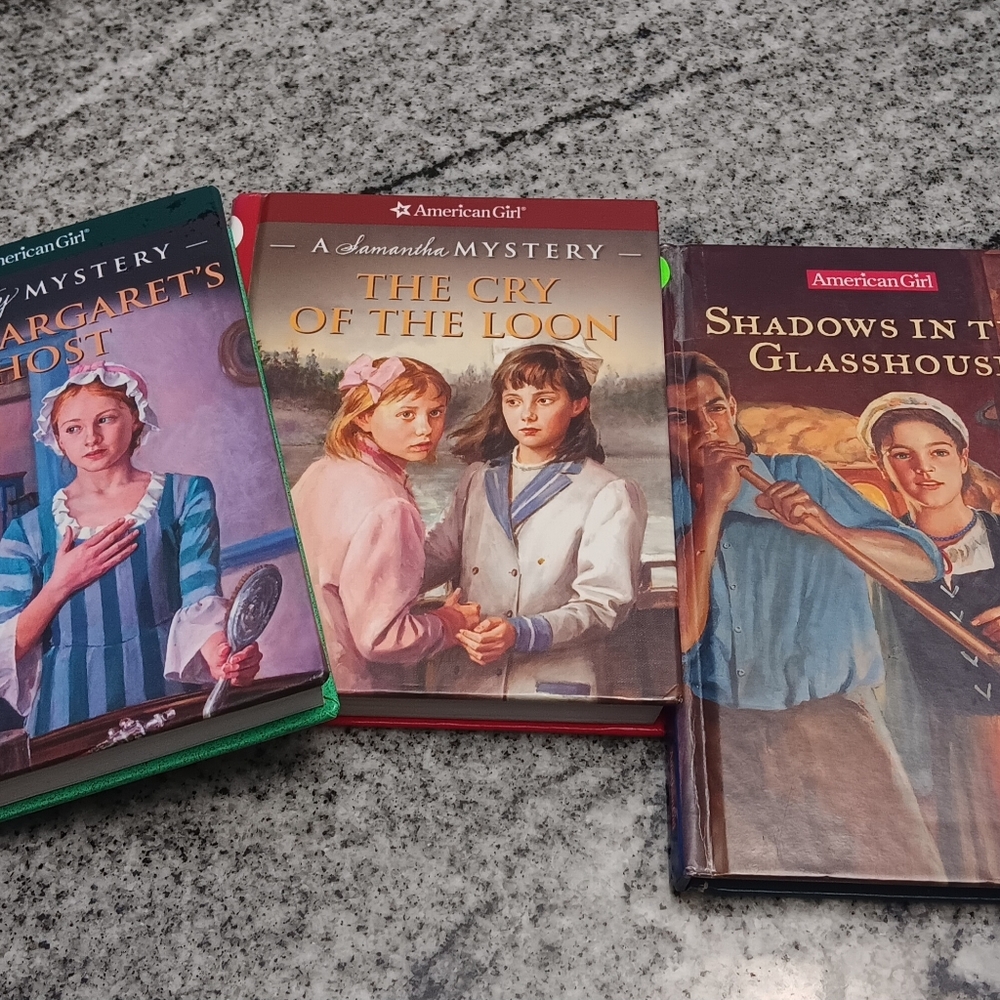 3 American Girl Books- Excellent Used Condition
